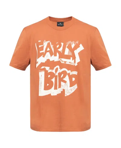 Paul Smith Slogan-print Cotton T-shirt