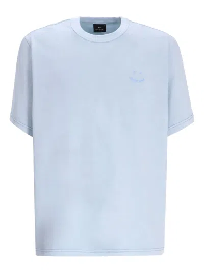 Paul Smith T-shirt Mit Smiley In Blue