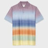 Paul Smith Multicolor Smith Stripe Cotton Polo In Multicolour