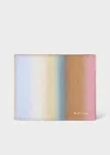 Paul Smith 'smith Stripe' Ombre Billfold Wallet Multicolour In Multicolour