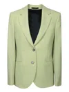 Paul Smith Tailored Green Jacket With Single-breasted Design In Green