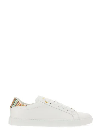Paul Smith Trainer With Logo In White