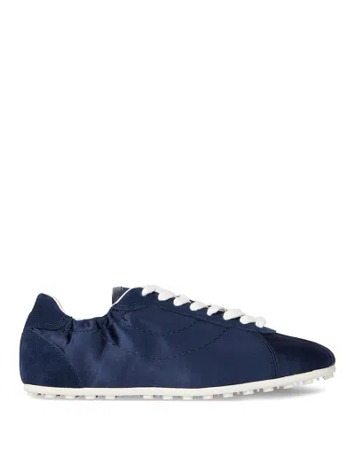 Paul Smith Bizou Panelled Sneakers In Blue
