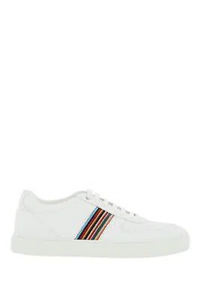 Pre-owned Paul Smith Sneakers Fermi Man Sz.10 Uk.43 M1sfer01jtri White 1