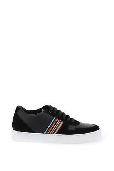 Pre-owned Paul Smith Sneakers Fermi Man Sz.10 Uk.43 M1sfer12ltri Black 79