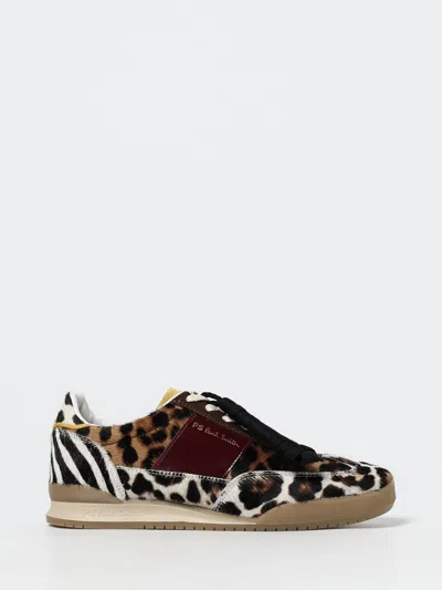 Paul Smith Sneakers Dover Animalier In Brown