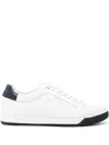 PAUL SMITH PAUL SMITH CALF LEATHER SNEAKERS WITH LOGO