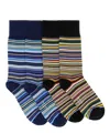 Paul Smith Signature Stripe Socks Set Of 2 Pairs In Multi
