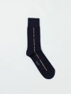 Paul Smith Vittore Striped Cotton-blend Socks In Blue