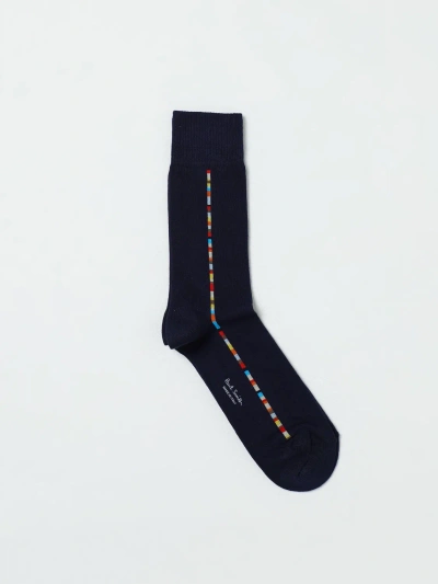 PAUL SMITH SOCKS PAUL SMITH MEN COLOR BLUE,F33882009