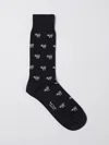 Paul Smith Men's Irwin Bulldog Crew Socks In Black