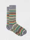 Paul Smith Men Sock Signature Strp In Multi