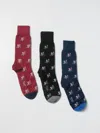Paul Smith Three-pack Intarsia Cotton-blend Socks In Multicolor