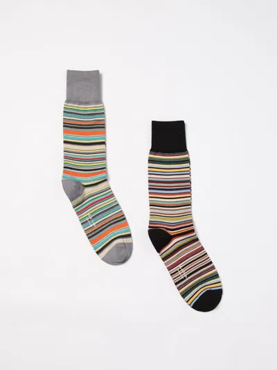 Paul Smith Socks  Men Color Multicolor In Bunt