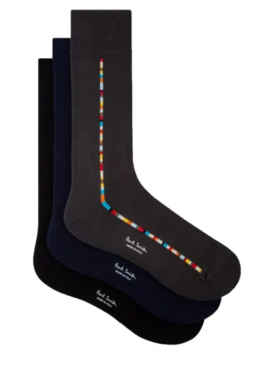Paul Smith Socks With Logo In Multicolour