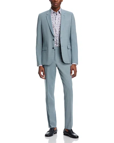 Paul Smith Soho Extra Slim Fit Suit In Light Blue/ Grey