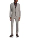 Paul Smith Soho Tonal Plaid Extra Slim Fit Suit In Grey/ Beige