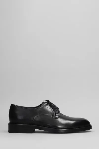 Paul Smith Soloman Lace Up Shoes In Black Leather