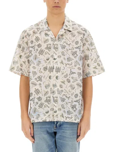 PAUL SMITH PAUL SMITH SOUVENIR PRINT SHIRT