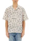 Paul Smith Men's Souvenir Print Shirt | Size Small | M1r905up02672 Color 40 In Multicolour