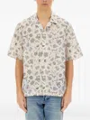 Paul Smith Souvenir-print Short-sleeve Shirt In Neutral