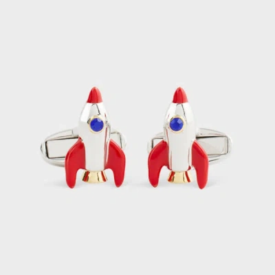 Paul Smith 'space Rocket' Cufflinks