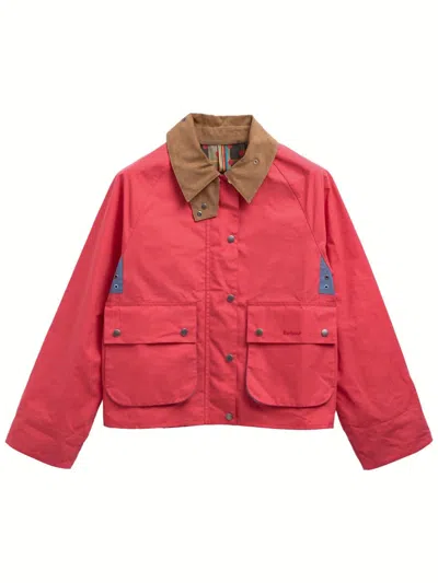Paul Smith Spey  X Barbour Jacket In Red