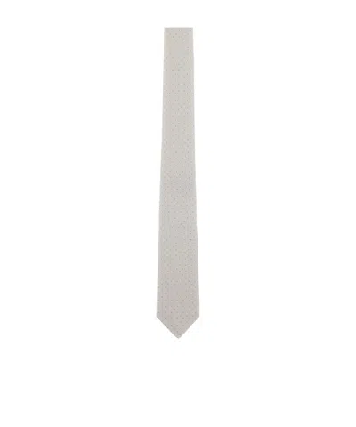 Paul Smith Spot-pattern Tie In Gray
