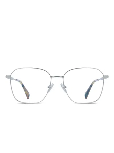 Paul Smith Square-frame Glasses In Silver