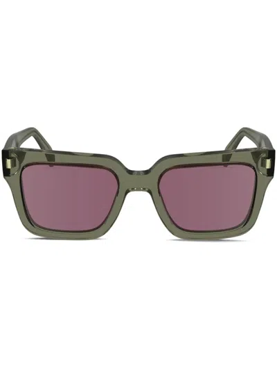 Paul Smith Square-frame Sunglasses In Green