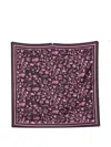 Paul Smith Square-shape Silk Scarf In Pattern