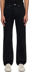 Paul Smith Black Straight-fit Jeans In Black