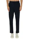 Paul Smith Straight Leg Trousers With Elastic Waistband