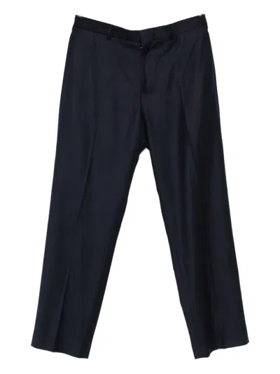 Paul Smith Straight-leg Trousers In Blue