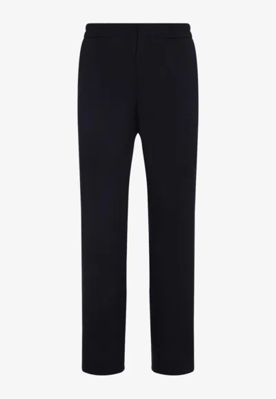 PAUL SMITH STRAIGHT-LEG WOOL PANTS