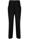 Paul Smith Straight-leg Wool Trousers In Black