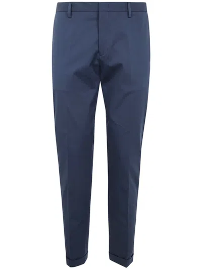 Paul Smith Straight Tailored Trousers In Blue