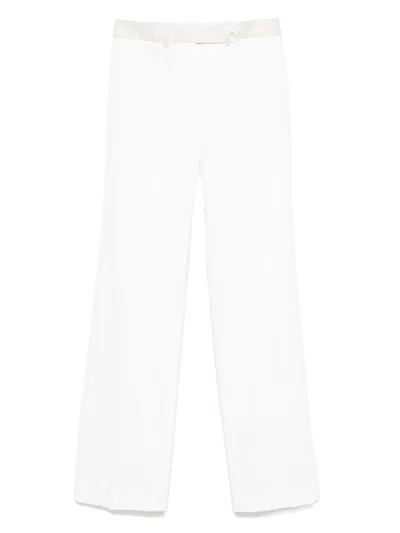 Paul Smith Straight Trousers In White