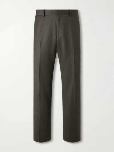Paul Smith Straight-leg Wool And Cashmere-blend Fresco Suit Trousers In Gray