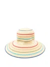 Paul Smith Straw Sun Hat In Neutral
