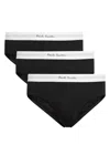 Paul Smith Stretch-cotton Briefs In Black