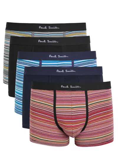 Paul Smith Stretch-cotton Trunks In Multi