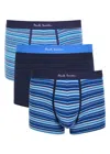 Paul Smith Stretch-cotton Trunks In Blue