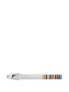 Paul Smith Signature Stripe Enamelled Tie Pin In Metallic