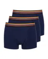 Paul Smith Pack With Three Boxer Shorts In Black