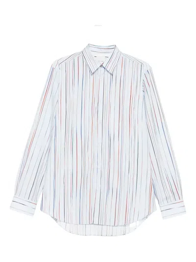 Paul Smith Stripe-print Shirt In White