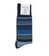 Paul Smith Stripe Socks In Multi