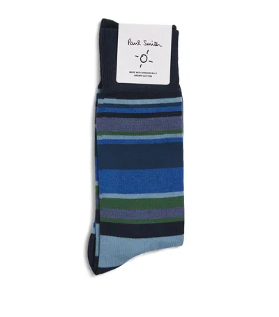 Paul Smith Stripe Socks In Multi