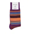 Paul Smith Stripe Socks In Multi