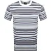 Paul Smith Stripe T Shirt White In Multi